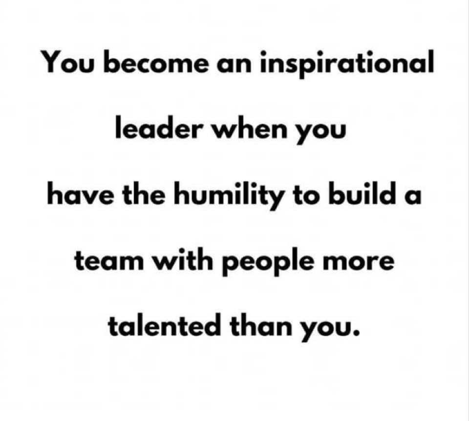 My motto for this year - finding the hidden talents in my team #futuretrends