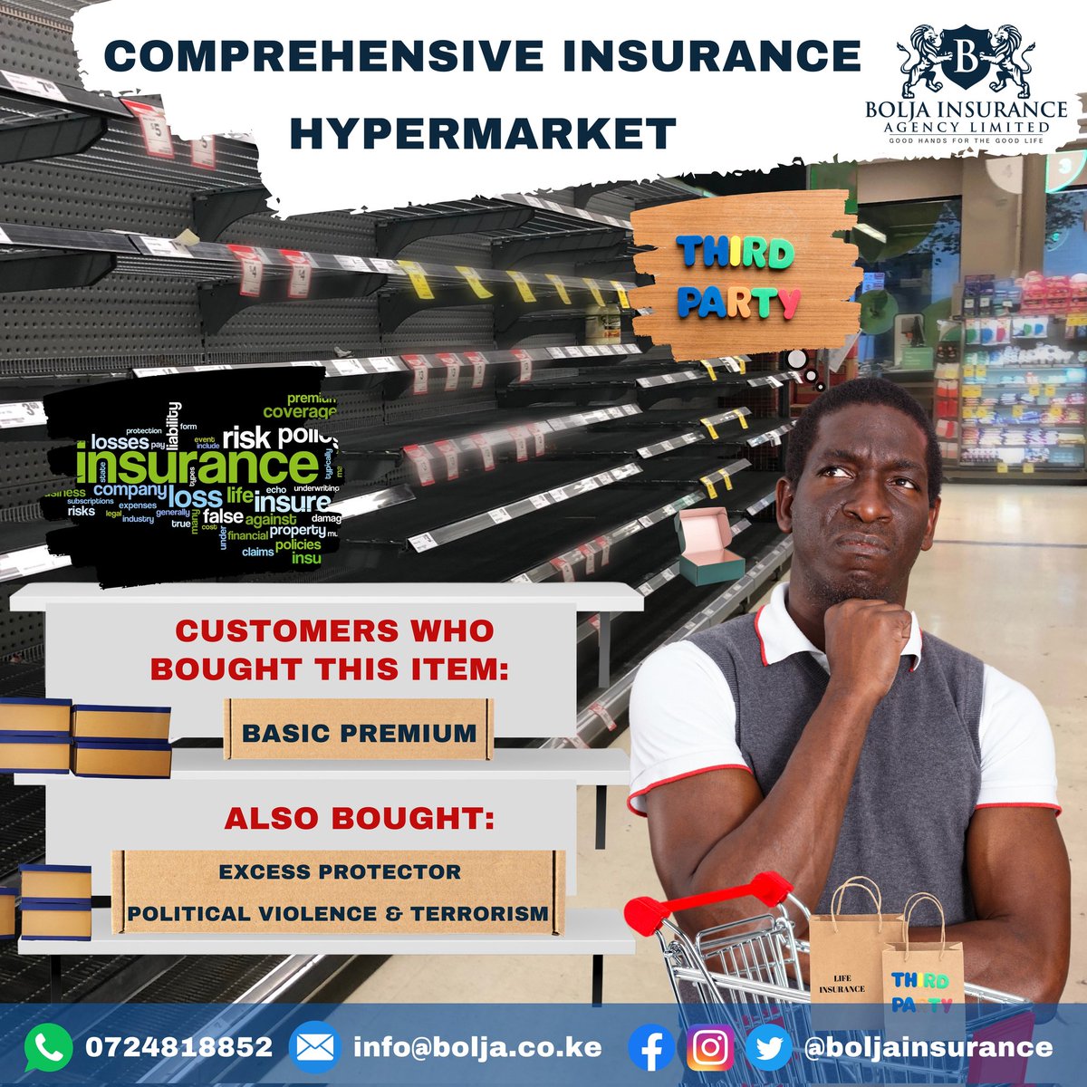 Your car is a huge investment for you, comprehensively insure it with us.

#insurance 
#bettercallbolja 
#ComprehensiveInsurance 
#insuranceagent