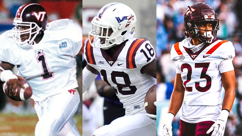 Bluegrass504's tweet photo. Today's #Hokies π date is:
Keion Carpenter / Cam Phillips / Mansoor Delane
#MarylandHokies π¦ #MD2VT https://t.co/elgroSkf12