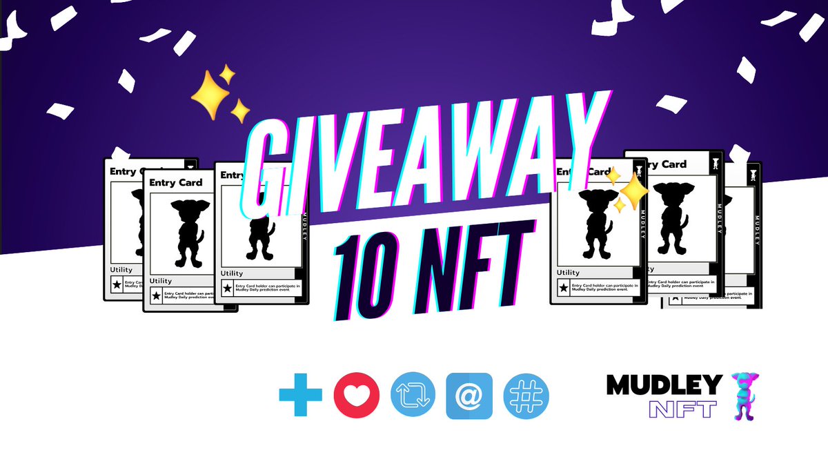 MudleyNFT's tweet photo. 🎁Giveaway 10 NFT Entry Card

 ☑️- Follow @MudleyNFT
 ☑️- Like + RT
 ☑️- Tag 3 friends + 1 Tennis player name #mudleynft

On 19 Jan 2023 at 01:00 PM(UTC+7), there will be a LIVE announcement for the lucky person who receives NFT on▶️Mudley Channel.
#NFTGiveaways #ATP #SolanaNFTs https://t.co/ykWoRUE6Q9