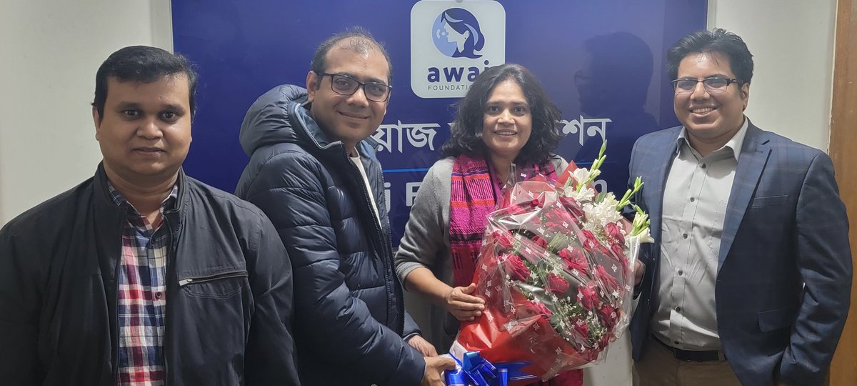 Mapped in Bangladesh (MiB) (@drfmb1) on Twitter photo #MappedinBangladesh had a meeting with Ms. <a href="/NazmaAkter73/">Nazma Akter</a> of Awaj Foundation on 16 January 2023. #MappedinBangladesh had a meeting with Ms. <a href="/NazmaAkter73/">Nazma Akter</a> of Awaj Foundation on 16 January 2023.