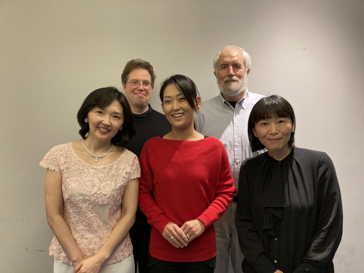 yokohamammh's tweet photo. リニューアル後初となる #オルガン・1ドルコンサート （第237回）が終演しました🎹
終演後に写真を☺️
前列左から出演の勝山雅世さん、作曲家の川崎智永弥さん、オルガン・アシスタントの花澤絢子さん、後列はFisk社のヨナスさんとスティーヴさん📸

次回は3/8（水）山口綾規さんをお迎えします！ https://t.co/9cpKMVsEwA