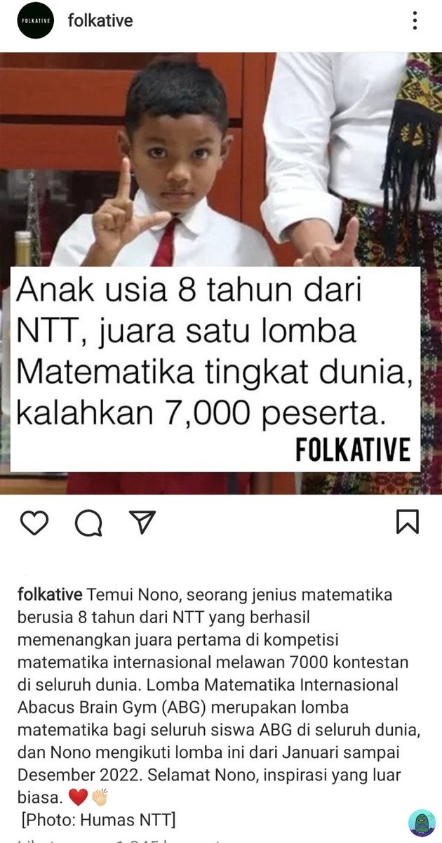 💚 kalian harus tahu dan ikut bangga