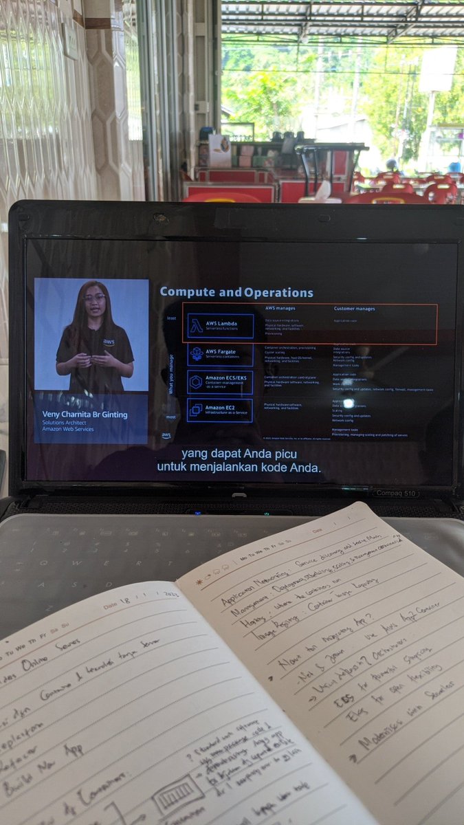 syrfm's tweet image. Belajar dulu. 

#AWSCloudSEAsia #AWSBuilders