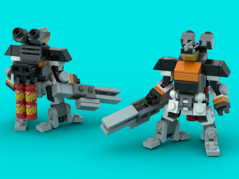 Returnethtobase's tweet photo. Update to the HT-01SR Ruschia Nana, the space ready variant of the Ruschia. Revamping the backpack allowed for the legs to fully fold back which consolidates all the thrusters for a cruise mode for increased acceleration. #Lego #MFZ #mf0 #mecha https://t.co/ndBtncV0E9