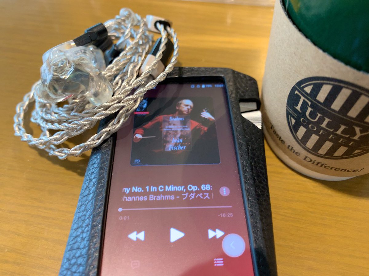 bier_bitte's tweet photo. イヴァン・フィッシャー、ブダペストでブラームス1番を聴いて、全体のバランスの良さや旋律の美しさに浸りました。1楽章のhttps://t.co/qy0qdBJVMsが独特な色を奏でて良き ♪
今年に入ってFitEarのMH334SRの良さを再認識して、連日使用中。
#astellandkern #sr25 #fitear #mh334sr #nullaudio https://t.co/DShE9Kd88t
