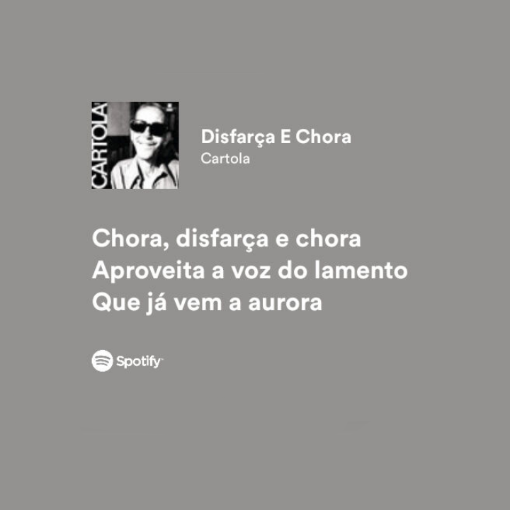 Disfarça & Chora