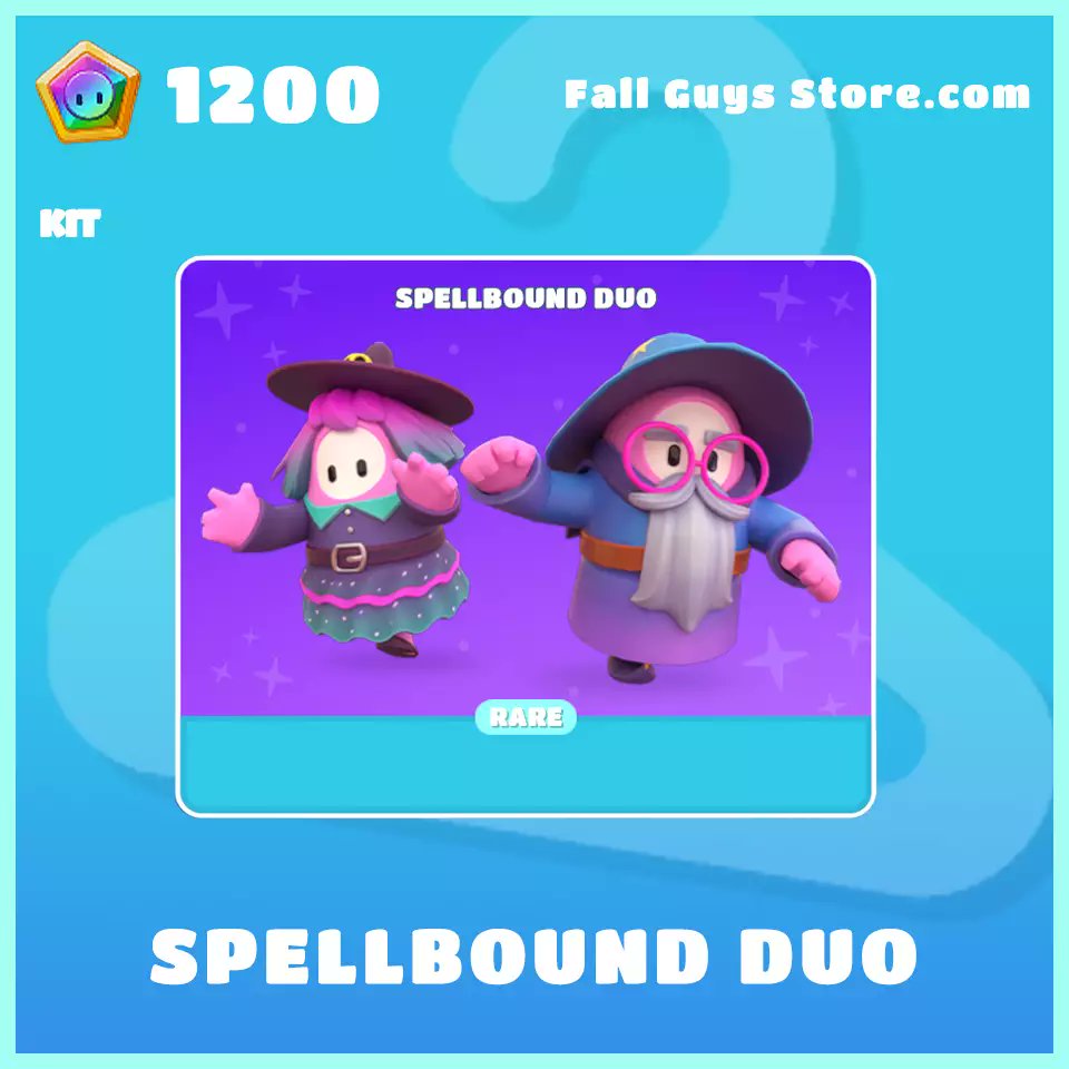 FallGuysStore's tweet photo. Magic Moments in #FallGuys!
🪄Spellbound Duo - Bundle
🪄Wizard - Skin
🪄Good Witch Skin
🪄Moonlit Witchcraft - Faceplate

🧙‍♂️Full Store:
🧙‍♂️https://t.co/nnY2MGjwiZ https://t.co/bwhTps3K67