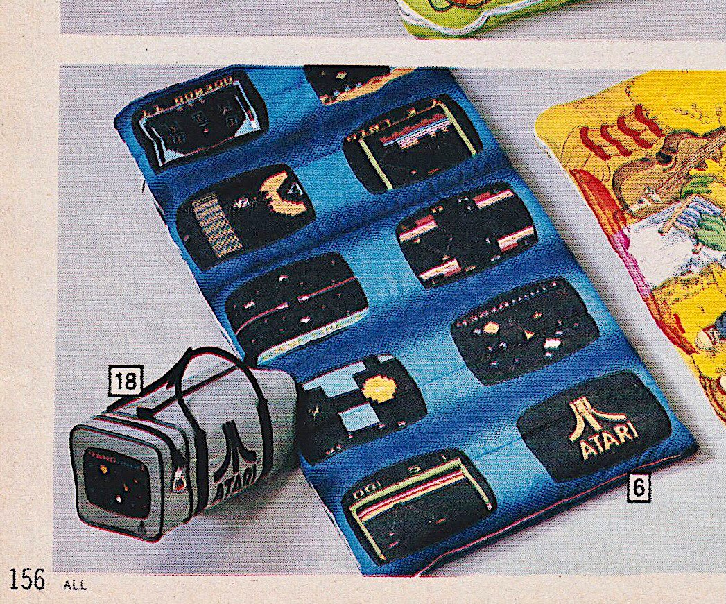 RetroNewsNow on Twitter "1983 Sears Catalog — Atari Sleeping Bag"