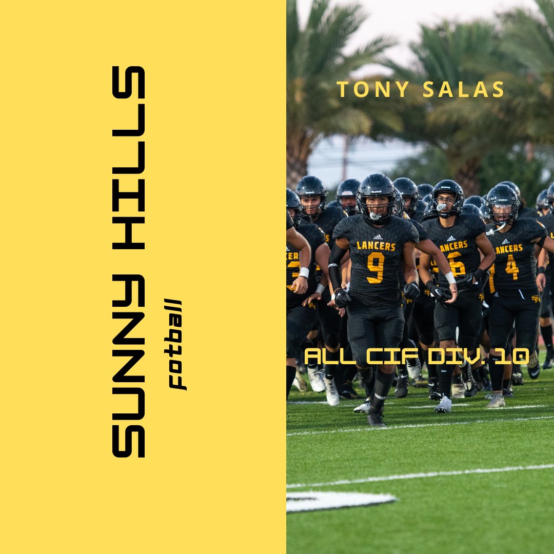 sh_lancerfball's tweet photo. Congratulations Tony Salas and Mathias Brown for earning ALL-CIF Div. 10! #coachtheneighborhood https://t.co/mIu4jU7Hqy