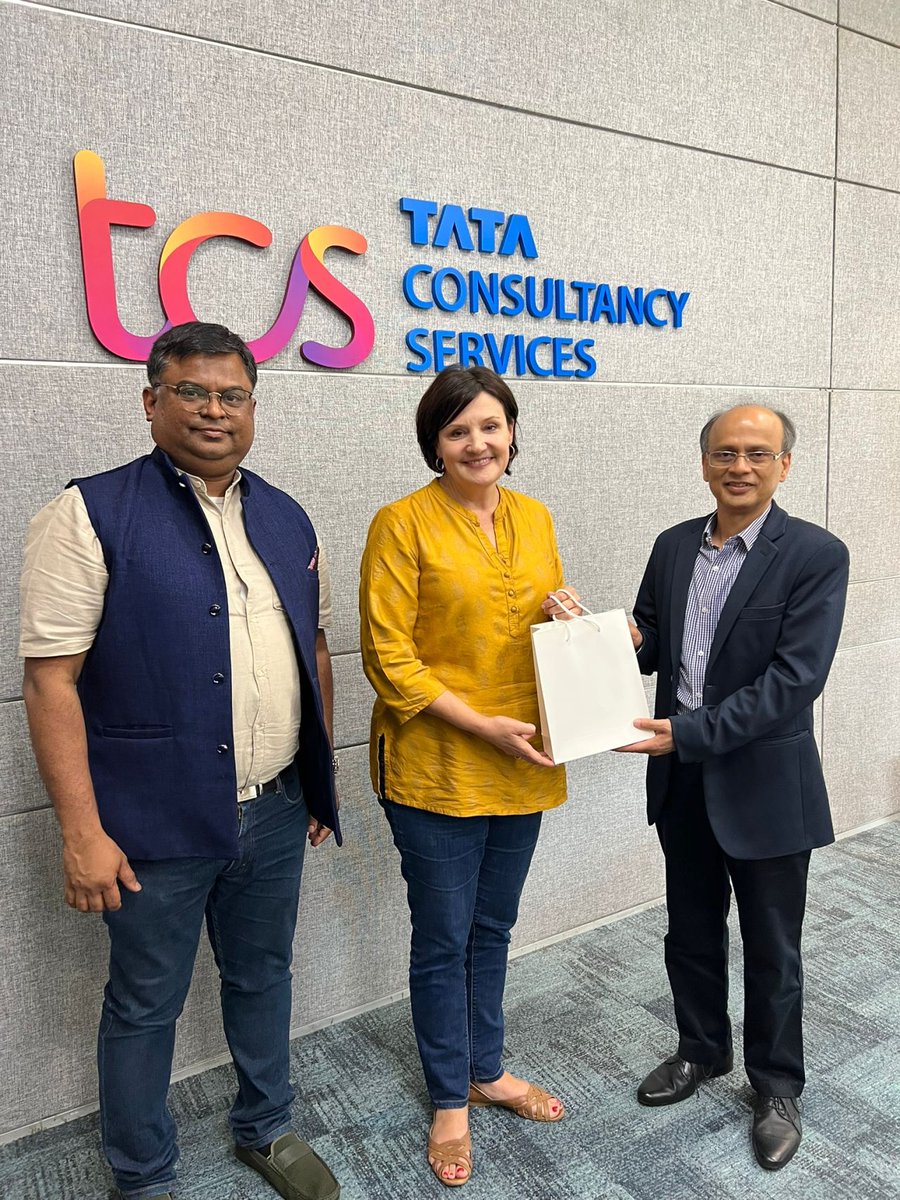 AIBC thanks @TCS for hosting them at their state-of-the-art campus in Chennai. TCS' strong brand equity and global talent pool make them well-suited for the #AIECTA agreement. Discussed bilateral agreement with TCS leaders Suresh Raman and Ganesh Subramaniam