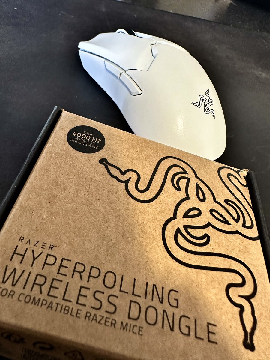 4000 Hz 😮‍💨🤫 waited a long time for this - in stock at <a href="/Razer/">R Λ Z Ξ R</a> right now.