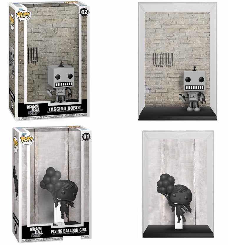Itschristianj87's tweet photo. Must adds to my PC. Coming soon from #funko! #banksy #taggingrobot #flyingballoongirl https://t.co/kkxe9bEMj7