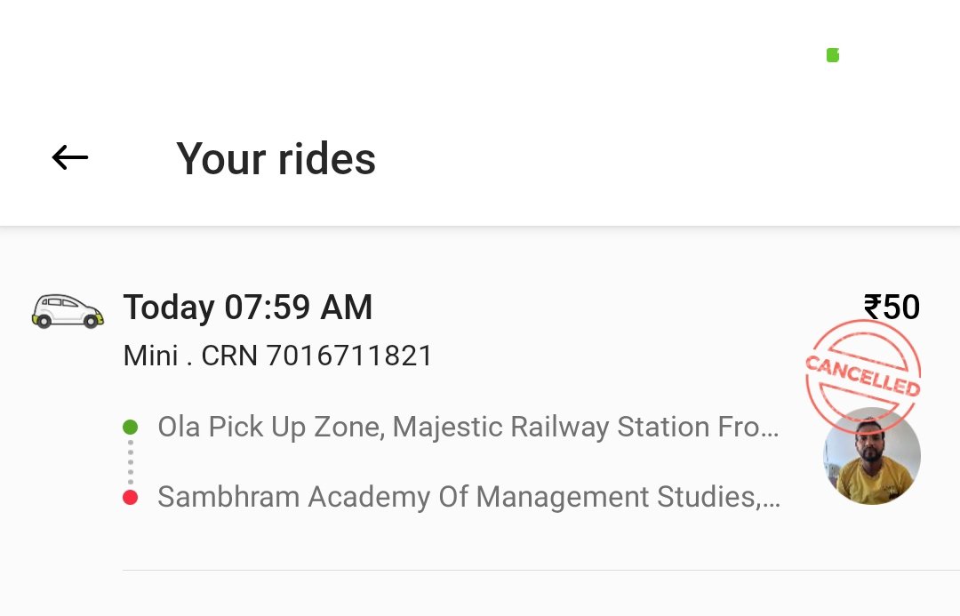 iambrajsingh's tweet photo. आदरणीय @Olacabs मेरे एग्जाम तैयारी को बर्बाद करने के लिए शुक्रिया !

ग़जब हाल है OLA ड्राइवर का एक तो 20 मिनट LATE रेस्पॉन्स देता है,फिर गाड़ी चेंज करता है..फिर जब पिकअप लोकेशन पर आता है तो कहता है कि हम ऑफलाइन चलेंगे.. OLA राइड FARE 565 ₹ ड्राइवर ऑफलाइन में 1200₹ 

1/N https://t.co/8OnmSdlNQz