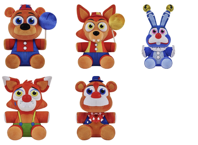 fnaf action figures wave 5 ( fnaf withered animatronics action