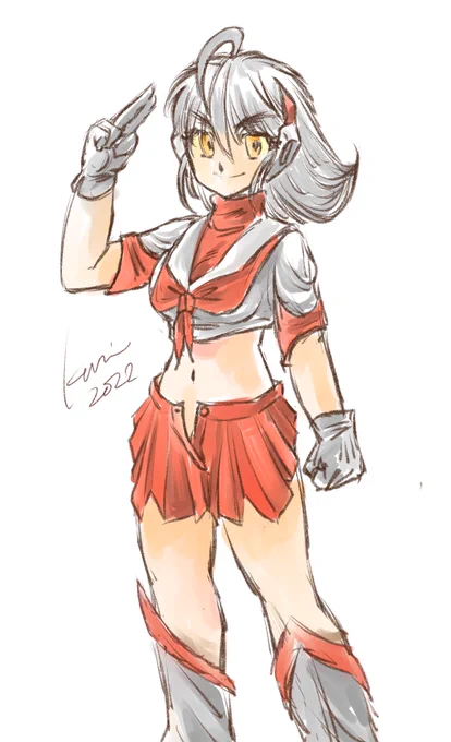 #TLに深刻なウルトラマン不足 昨年シン公開時に描いたやつです。 
