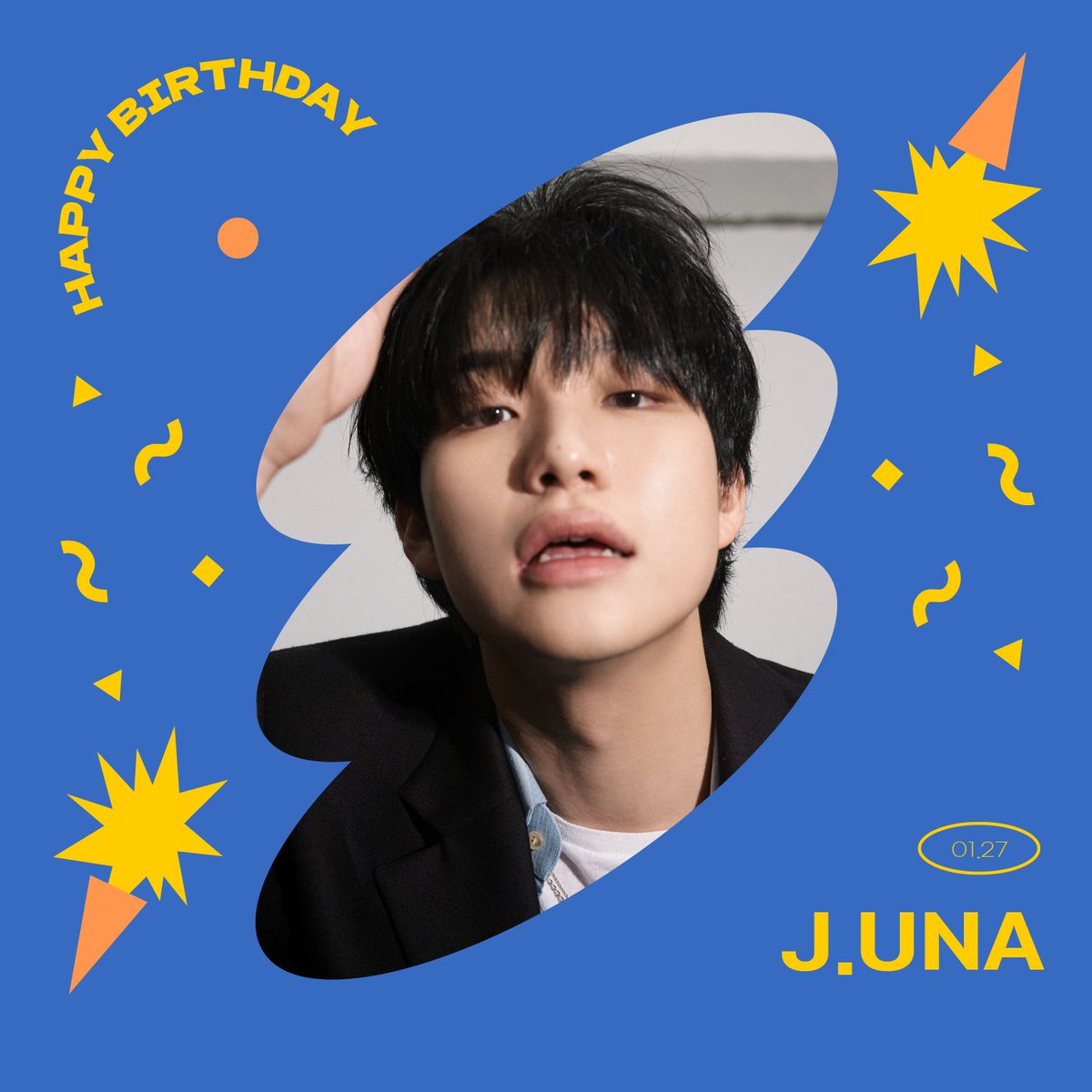 ❤🧡𝑯𝑨𝑷𝑷𝒀 𝑩𝑰𝑹𝑻𝑯𝑫𝑨𝒀 !💛💚
1월 27일은 제이유나(J.UNA)의 생일입니다.
함께 축하해주세요 🎉

#HBD #제이유나 #JUNA