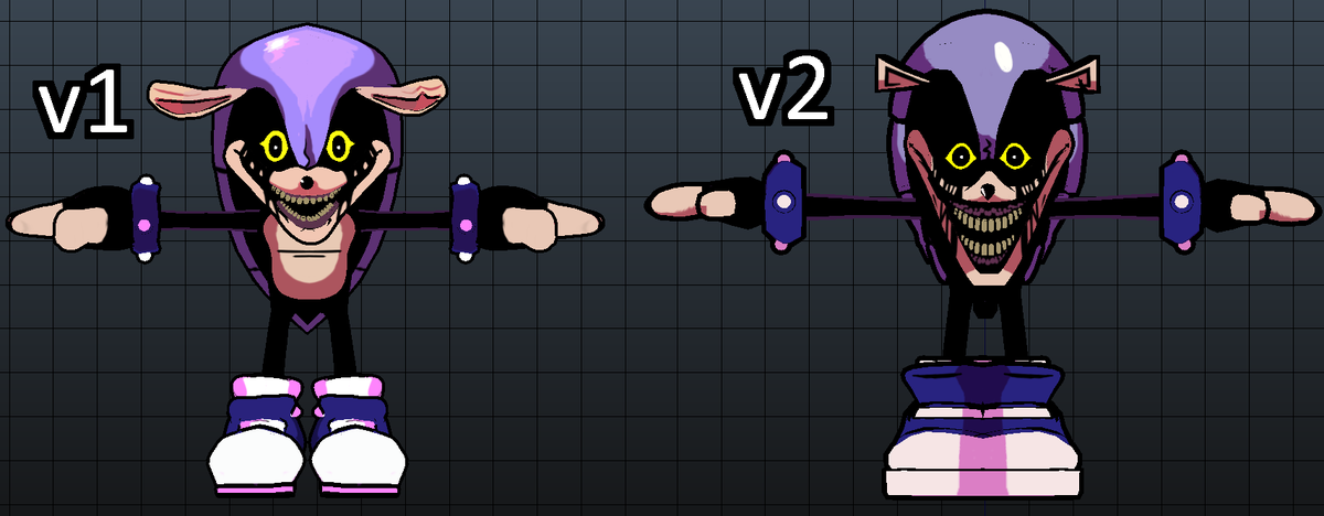 here's a comparison between v1 and v2 of my mighty .zip model