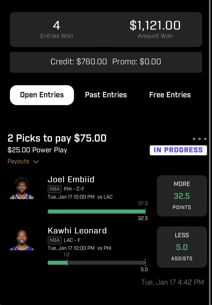 N0Help's tweet photo. Huge W today for todays picks 😈!!! HOLY 
#PrizePicksNBA https://t.co/rFSwpYh5N5