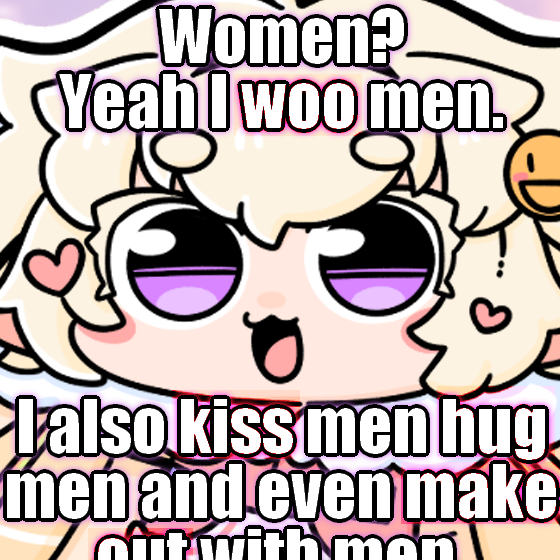 PackBis's tweet photo. I do a lot of things with men! 😽 https://t.co/0iygvSkita