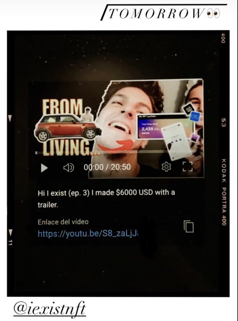 Last couple weeks have been life changing for me.
Can’t wait to get the series to the present day to tell you all about it. As for now…

TOMORROW! 👀