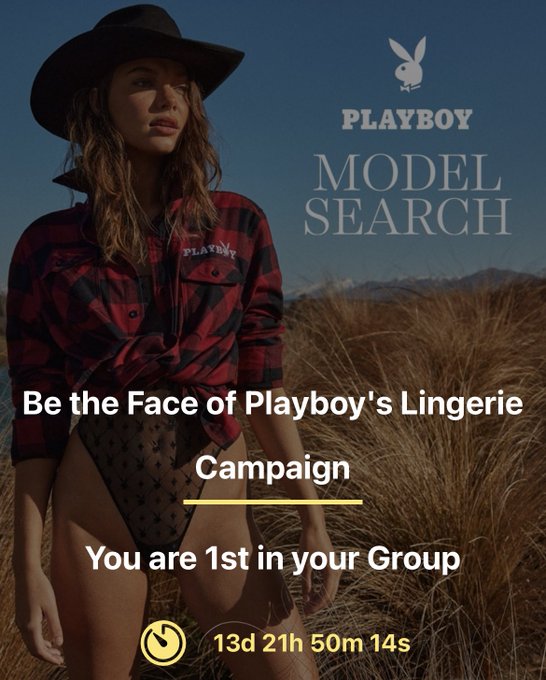 WE MADE IT TO THE SEMI FINALS!!!  I can&rsquo;t believe I&rsquo;m still in 1st position in my new @Playboy group