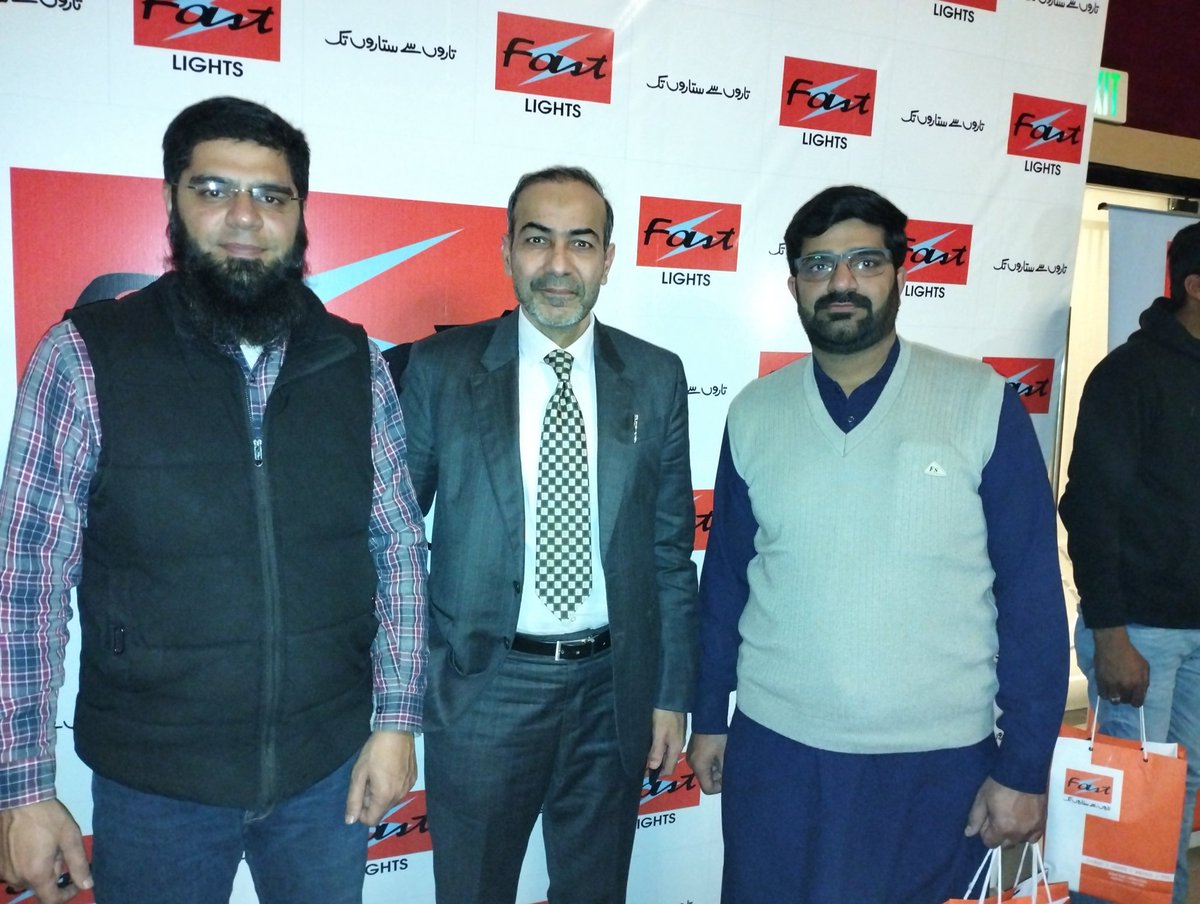 I asked the photographer to capture fast, and he said, no worry, I have much time for you. Wow such a humble person. He is Mian Kamal (Director Fast Cables). Other 1 is my brother, my pride, my support Ali Ayaz. 
.
#CircuitCity #FastCables #FastLights #BrandrethRoad #BeadonRoad