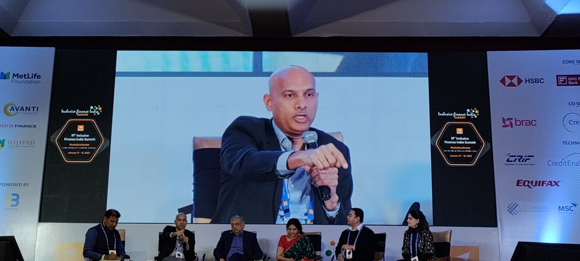 BMGFIndia's tweet photo. Pallavi Madhok, Head Advisory Services @womensworldbnkg, India, spoke about the role of a relationship between banking customers &amp; agents in order for the customer to understand &amp; avail banking products &amp; services in a better way. #IFI2022 #LetsAccelerate @ACCESSDevelopm3 https://t.co/GzxNA4X3Qh