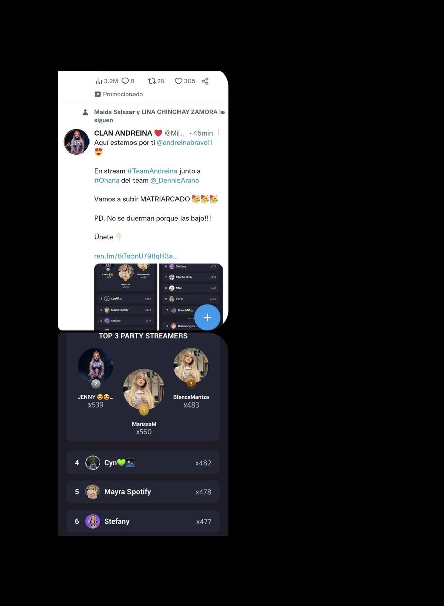 DieterHoffmann_'s tweet photo. ASÍ OBLIGA MICAELA A LAS CHICAS QUE FORMAN PARTE DEL GRUPO #TEAMANDREINA PARA QUE SIGAN CON SU AUTO CLICK🤪

ASÍ LES DICE: “NO SE DUERMAN QUE LAS BAJO”, LAS CHICAS NO PUEDEN DORMIR HASTA QUE CUMPLAN. 

SI NO REPRODUCEN VARIAS VECES 
LA CANCIÓN SERÁN ELIMINADAS DEL GRUPO DE FANS😱 https://t.co/EW2e1imHPe