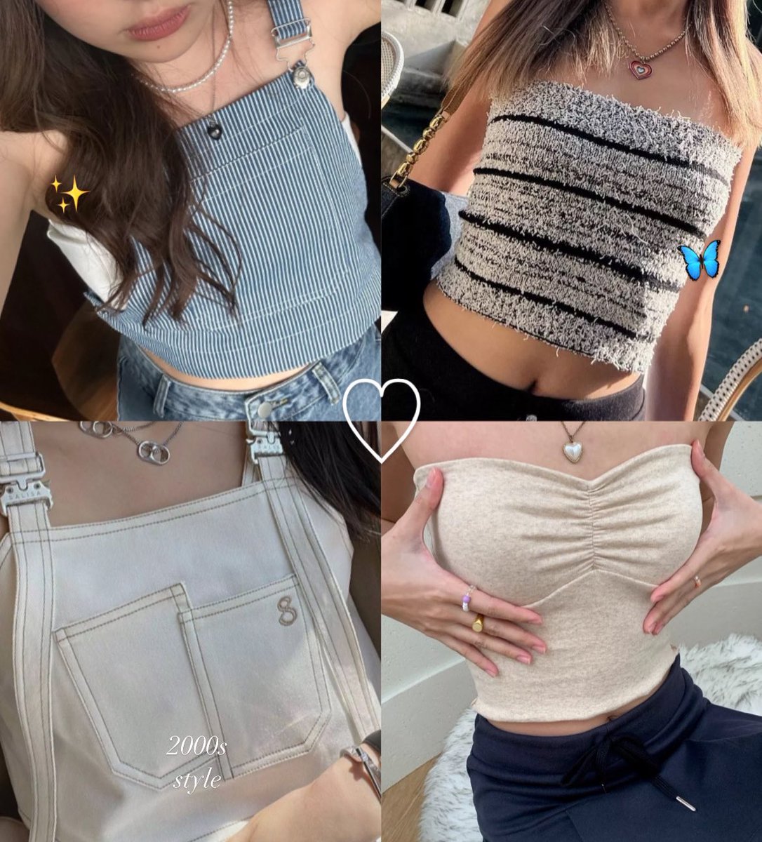 ช่วงนี้กำลังอิน y2k แบบน่ารักๆ แต่ก็สวยเท่ได้ วันนี้เลยจะมารวมร้านครอป เสื้อกล้าม เกาะอกที่ทรงสวย น่ารัก ดีเทลดีเกินราคา เป็นร้านที่ชอบ+fav list แบรนด์ไทยทั้งหมด ไม่ผิดหวัง!🎧💘