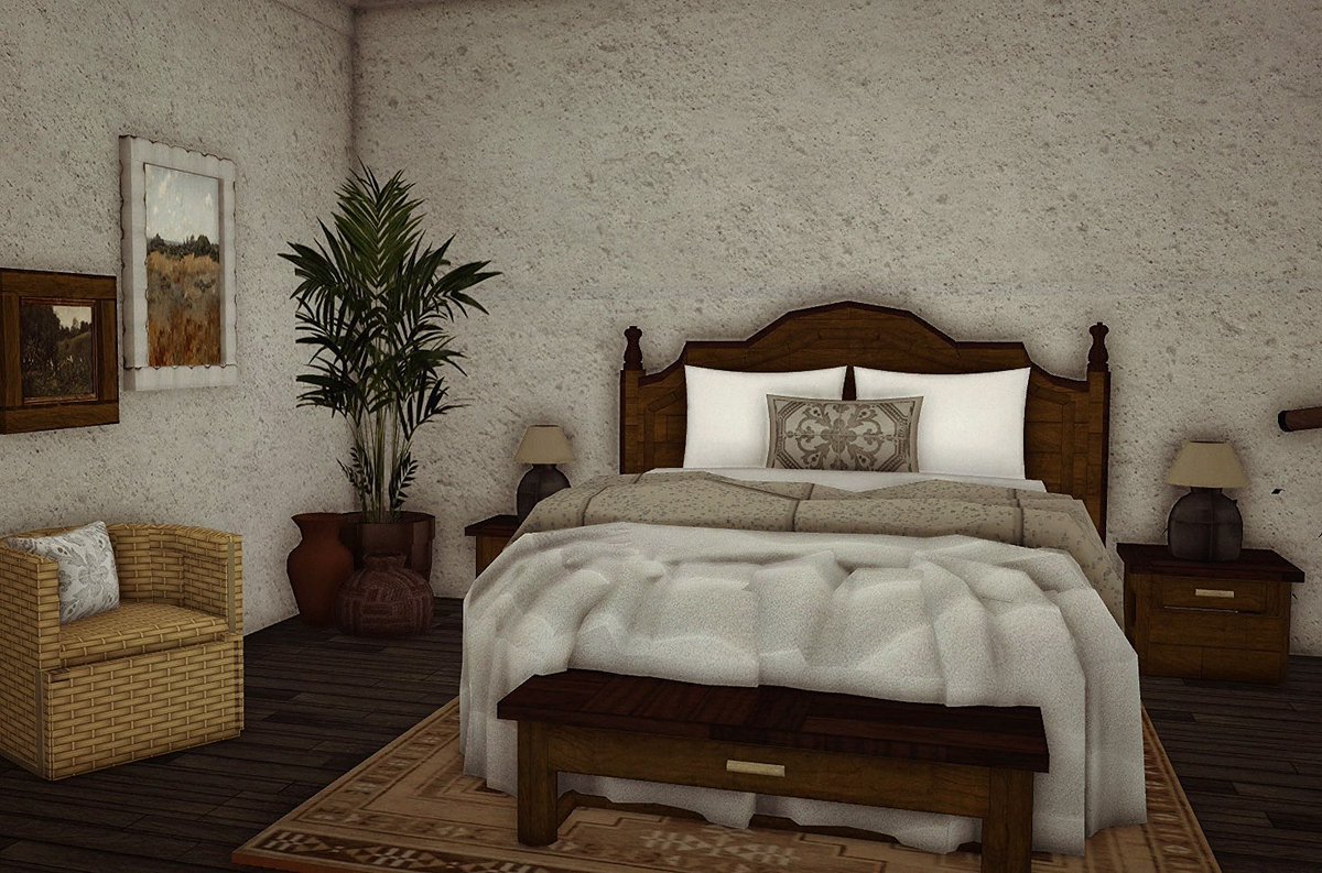 cosmicxvelvet's tweet photo. Bloxburg Mediterranean bedroom inspo #bloxburg #welcometobloxburg #cosmicxvelvetxof #robloxhack #bloxburghack #bloxburgbedroom #bloxburgbuilds #meme #roblox @AshleyTheUni @DaPandaGirl5 @itsFloatie @fruitmcnare @RBX_Coeptus @BramPeee https://t.co/vlinS6jRIq