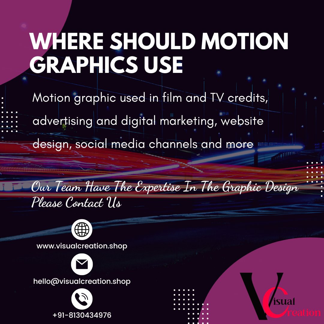 creation_visual's tweet image. Where should motion graphics be used?
Don't Hesitate Please Contact Us!!

#socialmedia #socialmediamarketing #visualcreation #growth #linkedin #business #SmallBusiness 

Created By:- visualcreation.shop