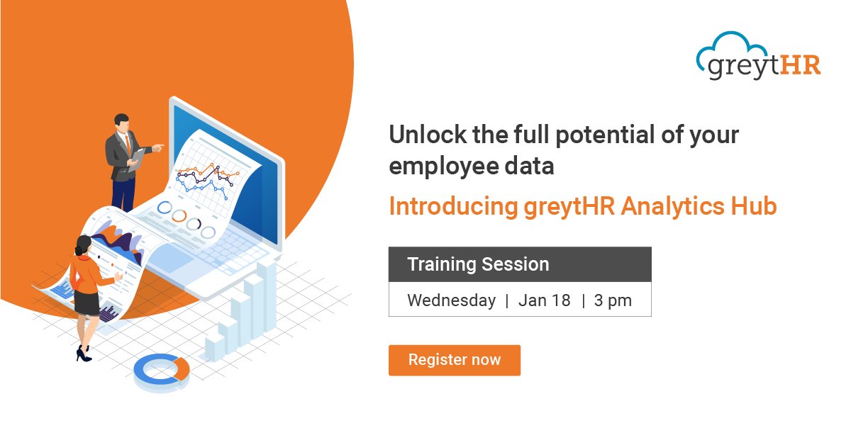 greythr2's tweet image. greytHR’s exciting new feature - Analytics Hub - is here! 

Learn all about this exciting launch in today&apos;s training session at 3:00 pm.

Register here: bit.ly/3ZGXyS1

#greytHR #HR #AnalyticsHub