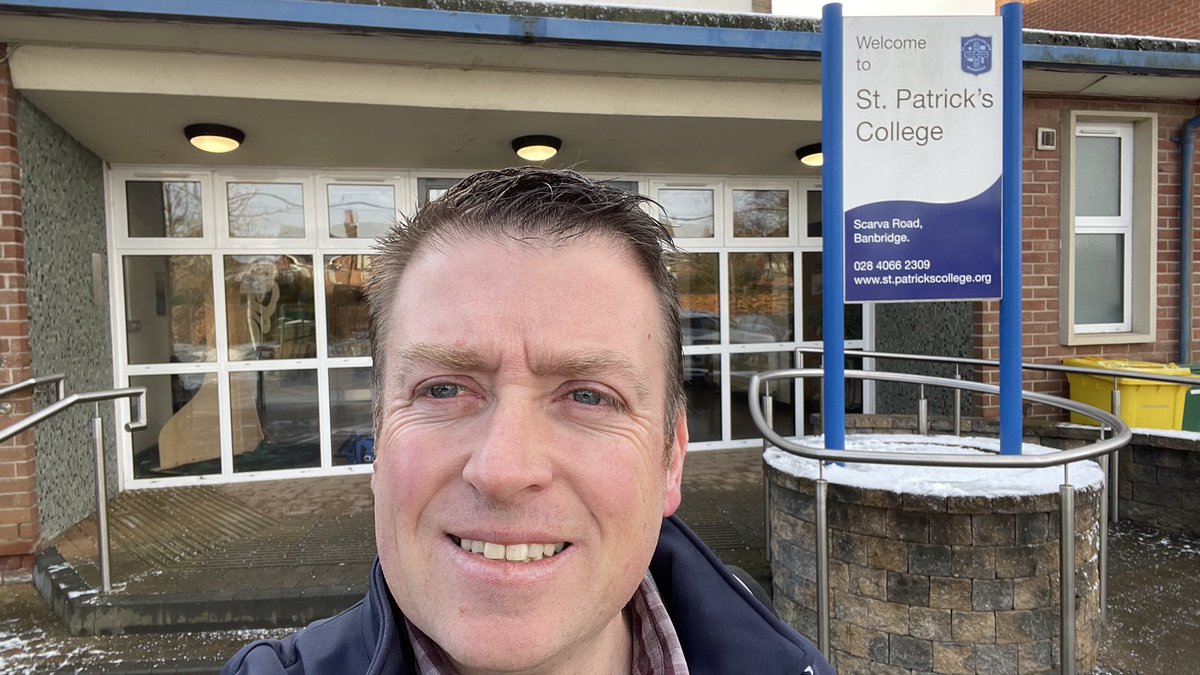 ThinkDkIT's tweet image. Thank you to @Stpatricksbanb for allowing @DkIT_ie to speak to Y13 &amp;amp; 14 students this morning about applying to CAO &amp;amp; the different courses on offer in #DkIT 

Due to snow a few students missed the talk - make sure to come to our open morning this Saturday DkIT.ie/openday