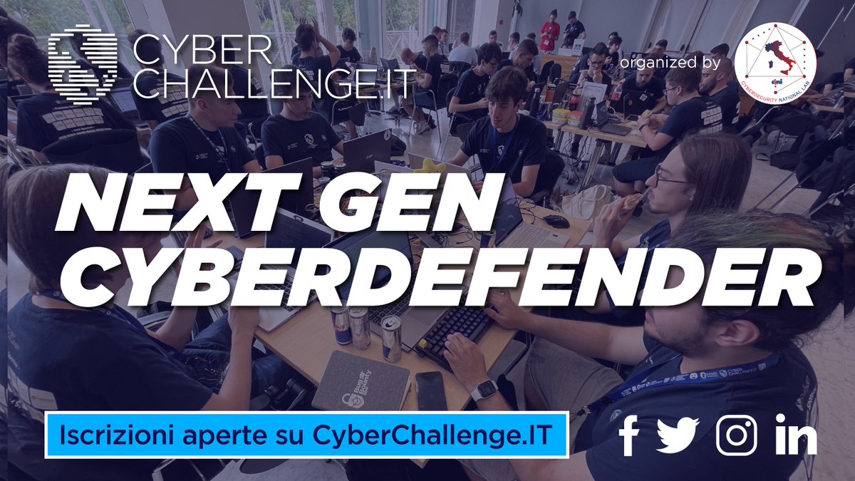 CyberChallengeIT tweet media