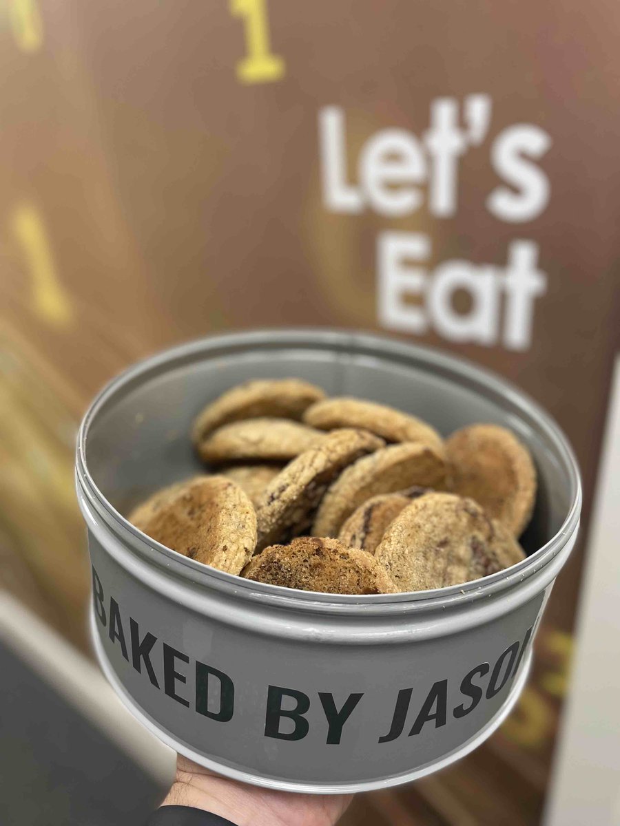 IncrementalUK's tweet photo. Jason, our Software Development Apprentice, is an incredible baker. He's excelled today with these cookies. If you come in for a meeting at our offices on a Wednesday, you may be in for a treat. Full marks Jason.
#team https://t.co/IVOsv4DgsC