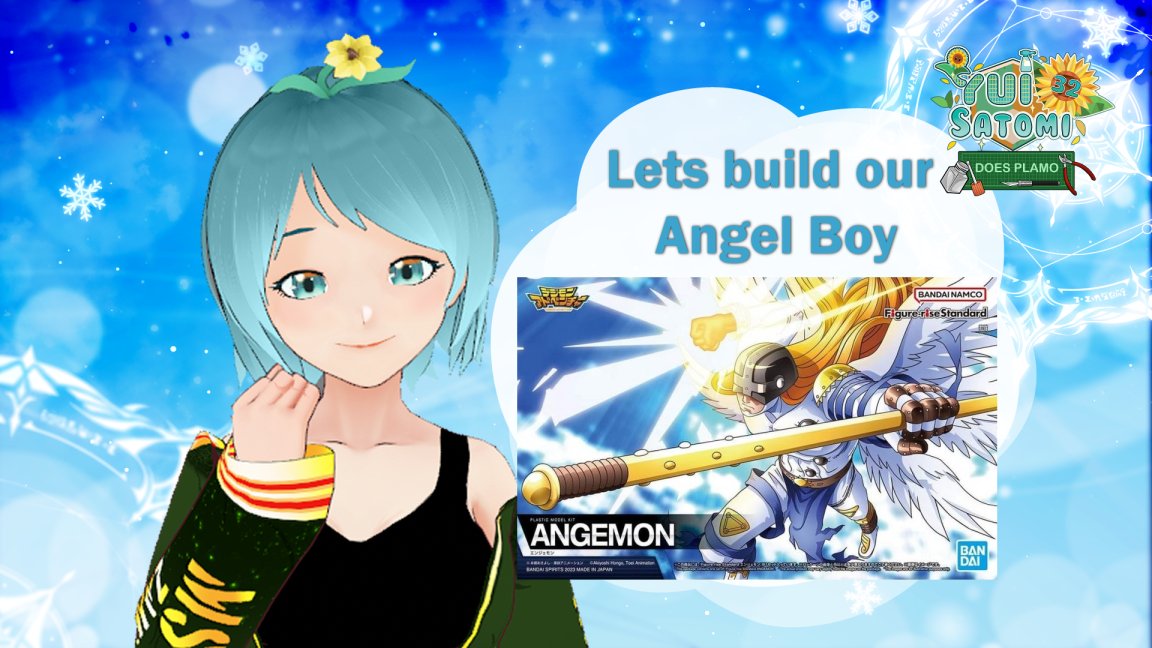 Yui53591329's tweet image. It's been a while since I've watched Digimon but when I saw this I just couldn't help it and got it!!
My angel boy digimon!!
Tonight lets build Figure-Rise Standard Angemon!!
🌻🌻🌻
youtu.be/B1-N0MJJbLQ
#angemon #digimon #bandai #plamo