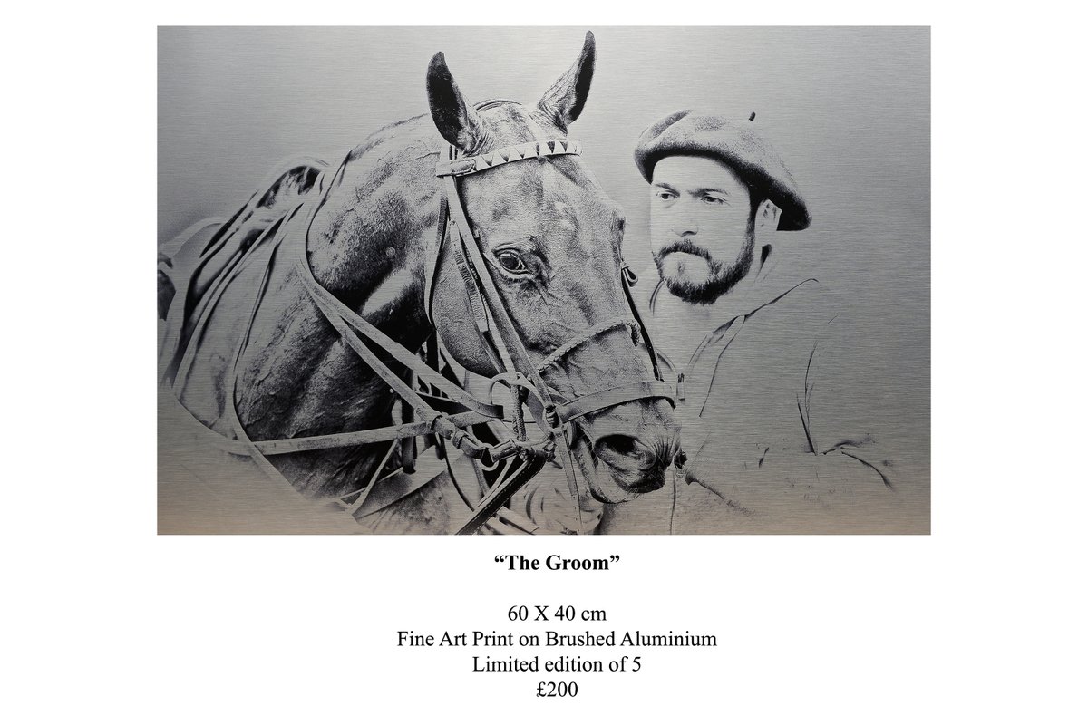 LIMITED EDITION FINE ART ALUMINIUM PRINTS 'The Groom' A sample of our limited edition series of Fine Art Aluminium Prints. If you are interested please email info@imagesofpolo.com