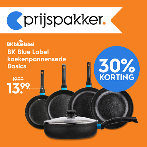 winkelbeter's tweet image. #kookwinkel #keuken 
BK Blue Label koekenpannenserie 30% korting winkelbeter.nl/kookwinkel-de-…