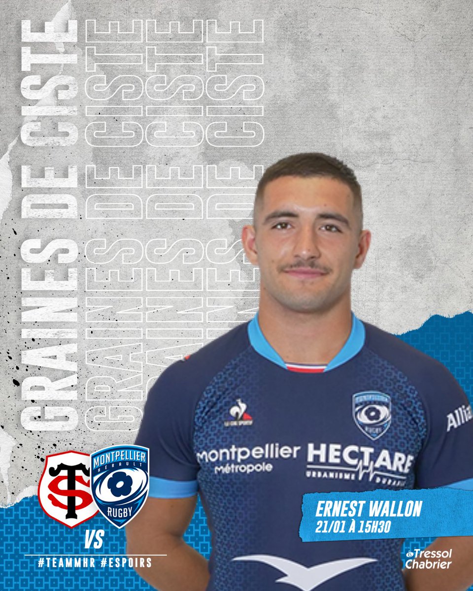 PompiersHerault's tweet photo. #Sport|| Il joue au @MHR_officiel il est également Sapeurs-#Pompiers volontaire au SDIS de l'#Hérault Vincent Martinez est une graine de ciste #Rugby https://t.co/ZSrjjBz8en