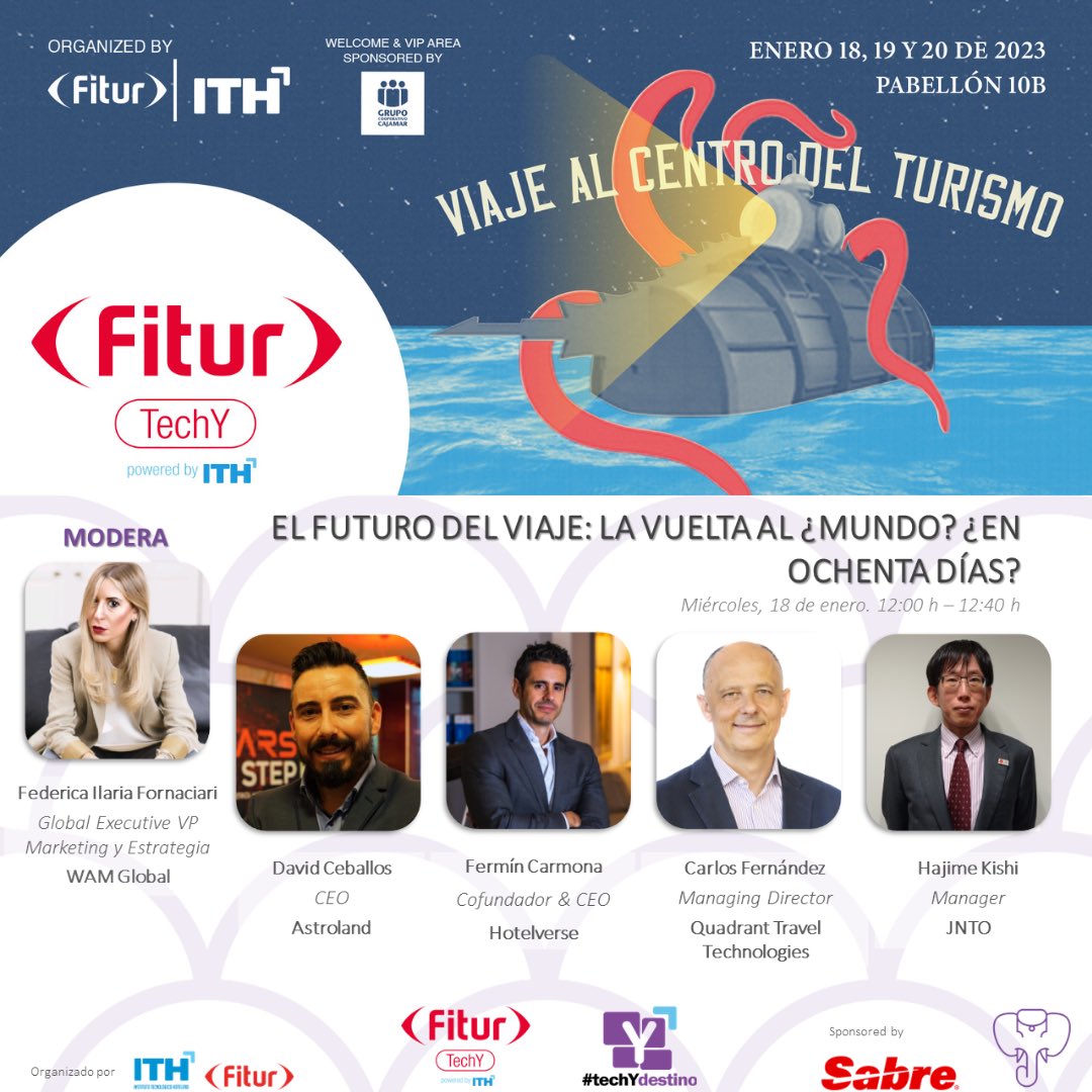 WILL SOON START! #fiturtechy23 <a href="/ithotelero/">ITH</a> <a href="/fitur_madrid/">FITUR</a>