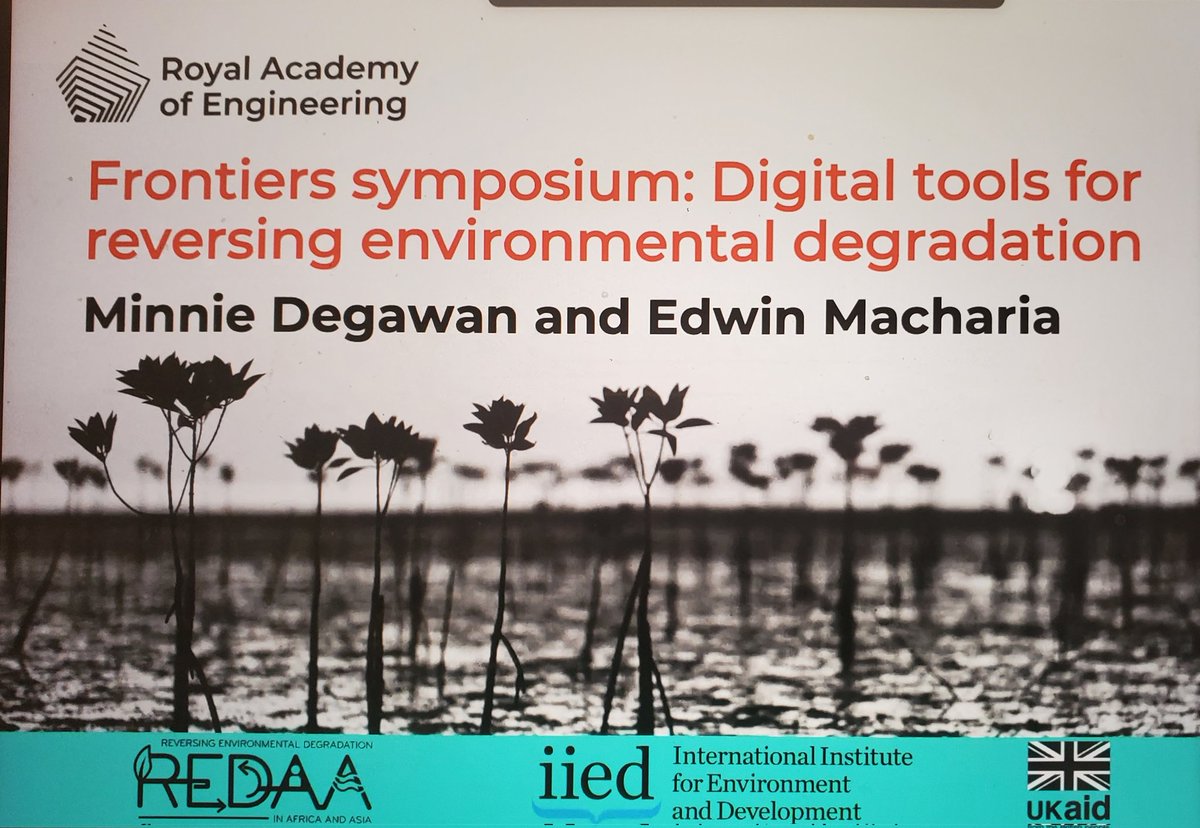 aemidr's tweet photo. #FrontierDev Reversing Environmental Degradation in Africa and Asia.
Learn to listen when designing technology for indigenous people, and make the process human centric. Understand the problem before pushing and designing a tech solution. https://t.co/4iC3m7m0fo