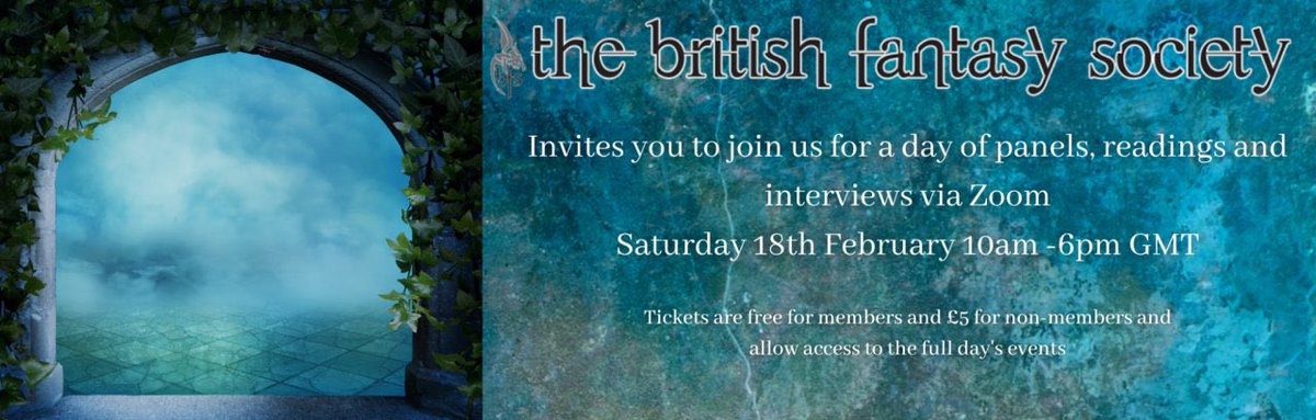 Last year's online event days were so much fun that we decided to keep doing them! Join us on Saturday 18th February for a day full of panels, readings, interviews and fun, all via zoom. Full details will be announced soon