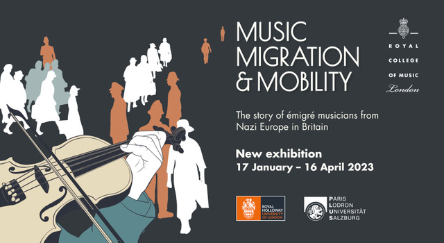 If you are ever in London until 16 April, don't miss the Music, Migration & Mobility exhibition at the @RCMMuseum in collaboration with @RHGeoHumanities and @PLUS_1622. Our MoHu member Giada Peterle was part of the team and her comic artworks are there too!