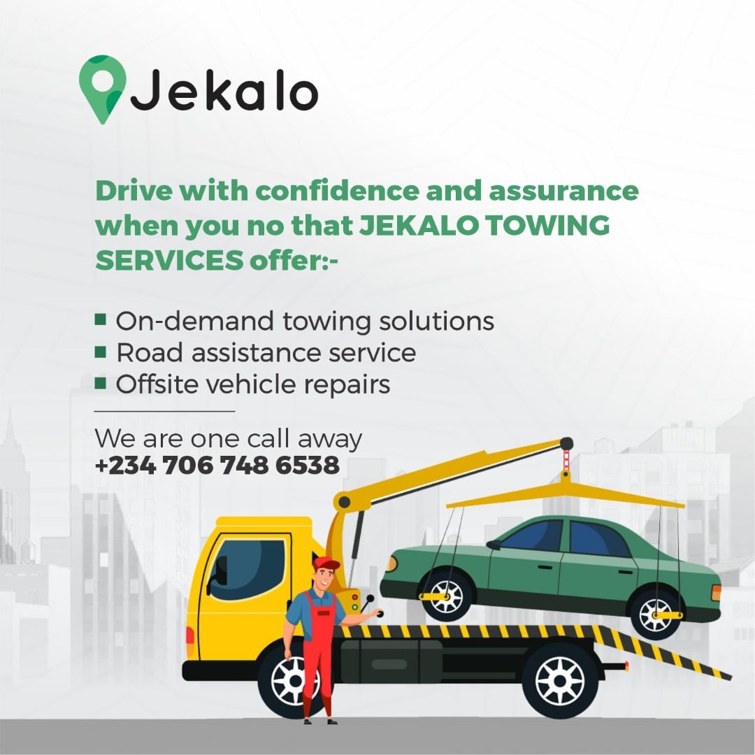 Drive safely and comfortably knowing that wherever you experience a vehicle breakdown, we are there to tow and fix your car😉