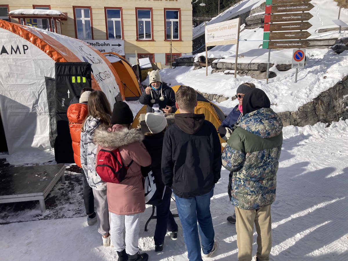 Right now we’re hosting #DavosCodes, an education programme for local school pupils #wef23 <a href="/salesforce/">Salesforce</a>