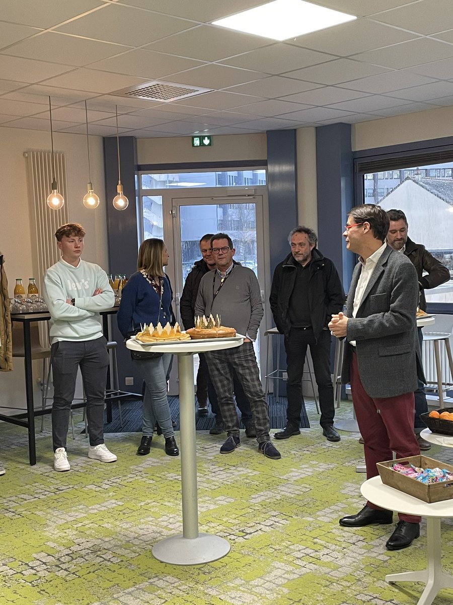 Aujourd'hui direction Tours et Orléans pour adresser nos vœux aux salariés. Des moments privilégiés déjà partagés sur Caen, Rouen et Nantes🙏. Des collectifs engagés au service de nos clients où notre ancrage territorial est une vraie force."👏Rdv à Rennes et Brest très bientôt.