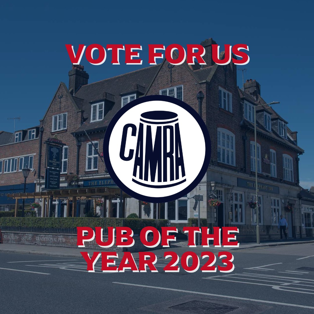 TheElephantInn's tweet photo. #NewProfilePic #moreinfo #camra
To all our patrons 🫂
It is an honour to be nominated for @EandBCAMRA pub of the year, the second time in a row 🩶
That means we do something right for a while now 🍻 and you enjoy your visits and the beer 🍺 
https://t.co/nUilPBVVRJ https://t.co/rwSHdmtvZF