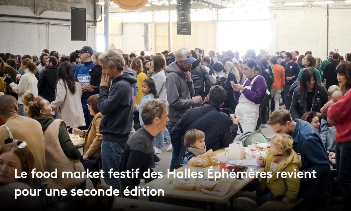 🧺 Installé sur plus de 1000 m2 au coeur d’une friche d’Euroméditerranée, le grand marché couvert des Halles Éphémères revient ce dimanche pour une seconde édition.

Les infos ⤵
madeinmarseille.net/129087-food-ma…