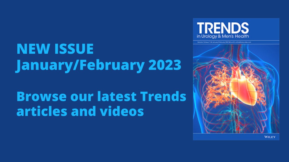 Check out our new issue of Trends articles and videos. Key topics include women in urology, atrial fibrillation, OCD, neurological infection and the NHS recruitment crisis > wchh.onlinelibrary.wiley.com/toc/20443749/2…